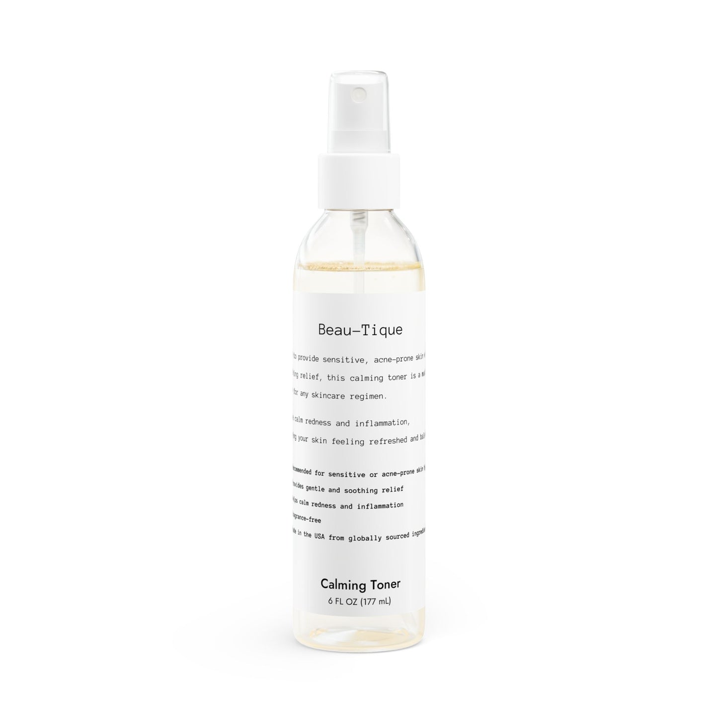 Calming Toner, 6oz